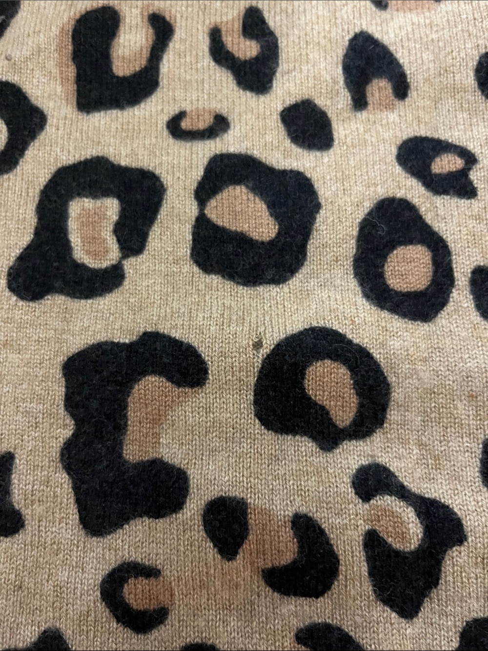 Autograph Cashmere Leopard Print Sweater 100% Cashmere Size 12, See notes - Picture 10 of 10